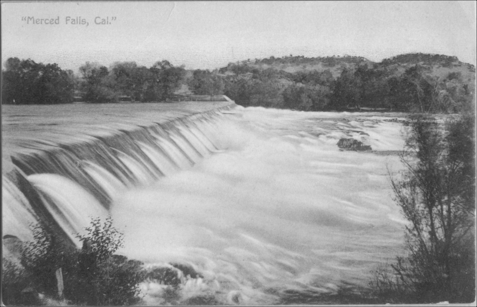 Crocker Huffman Dam, 1907