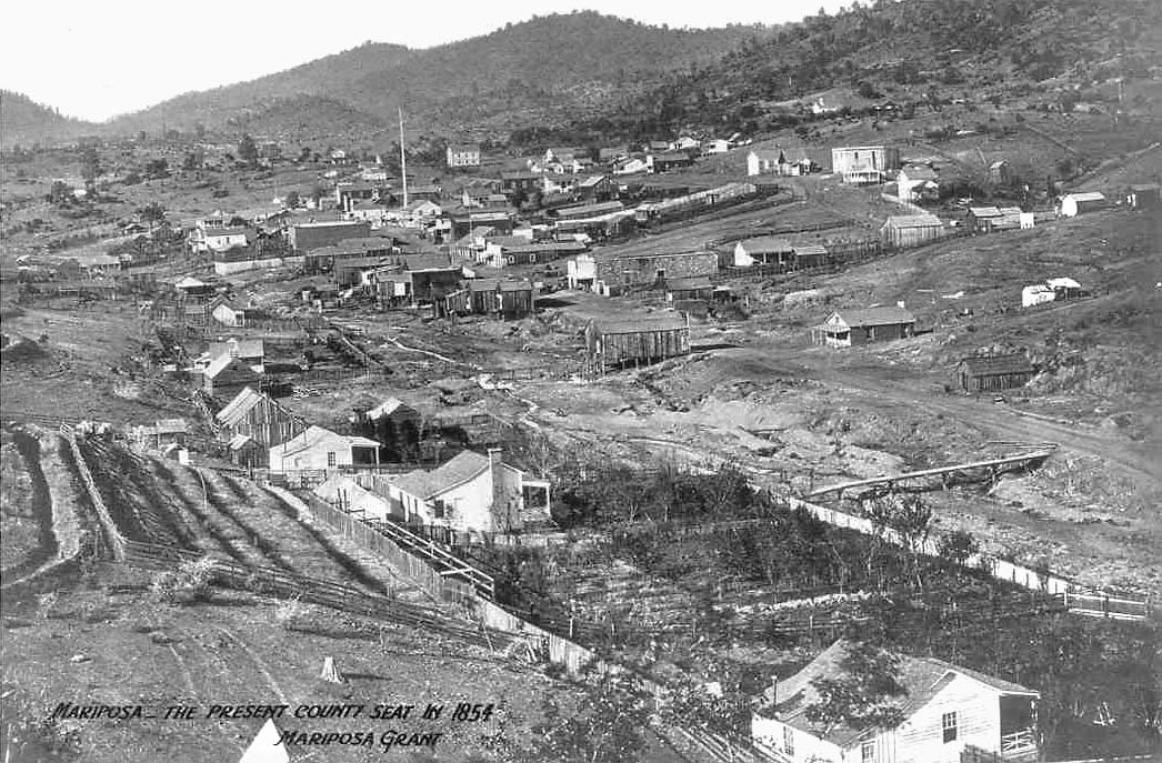 PHOTO of Mariposa California about 1860